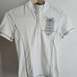 Polo Esperado de coucours blanc et sa superbe broderie